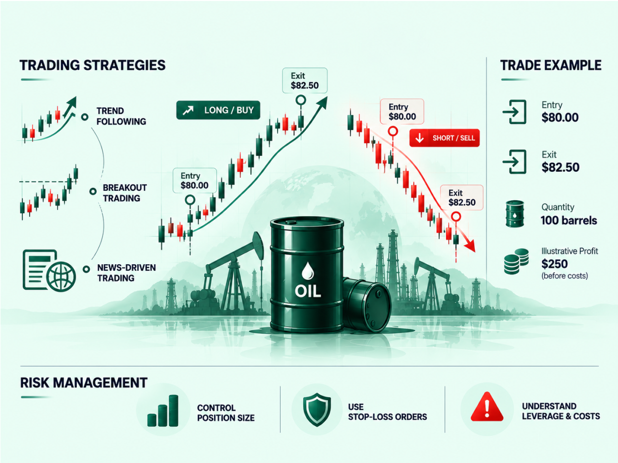 How to Trade Oil CFDs: Understanding WTI and Brent Crude infographic (4)