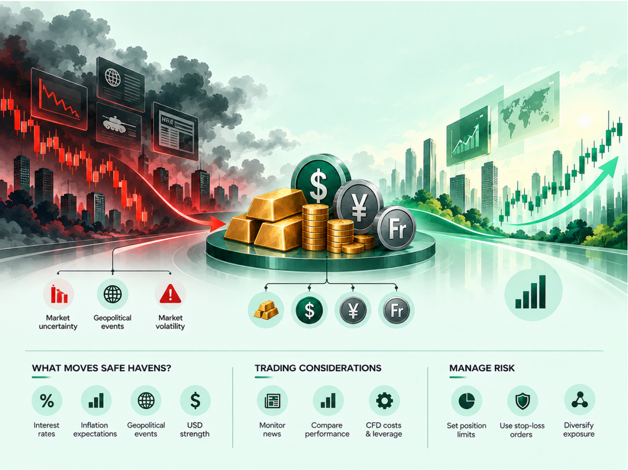 The Role of Safe-Haven Assets in Times of Crisis infographic (2)
