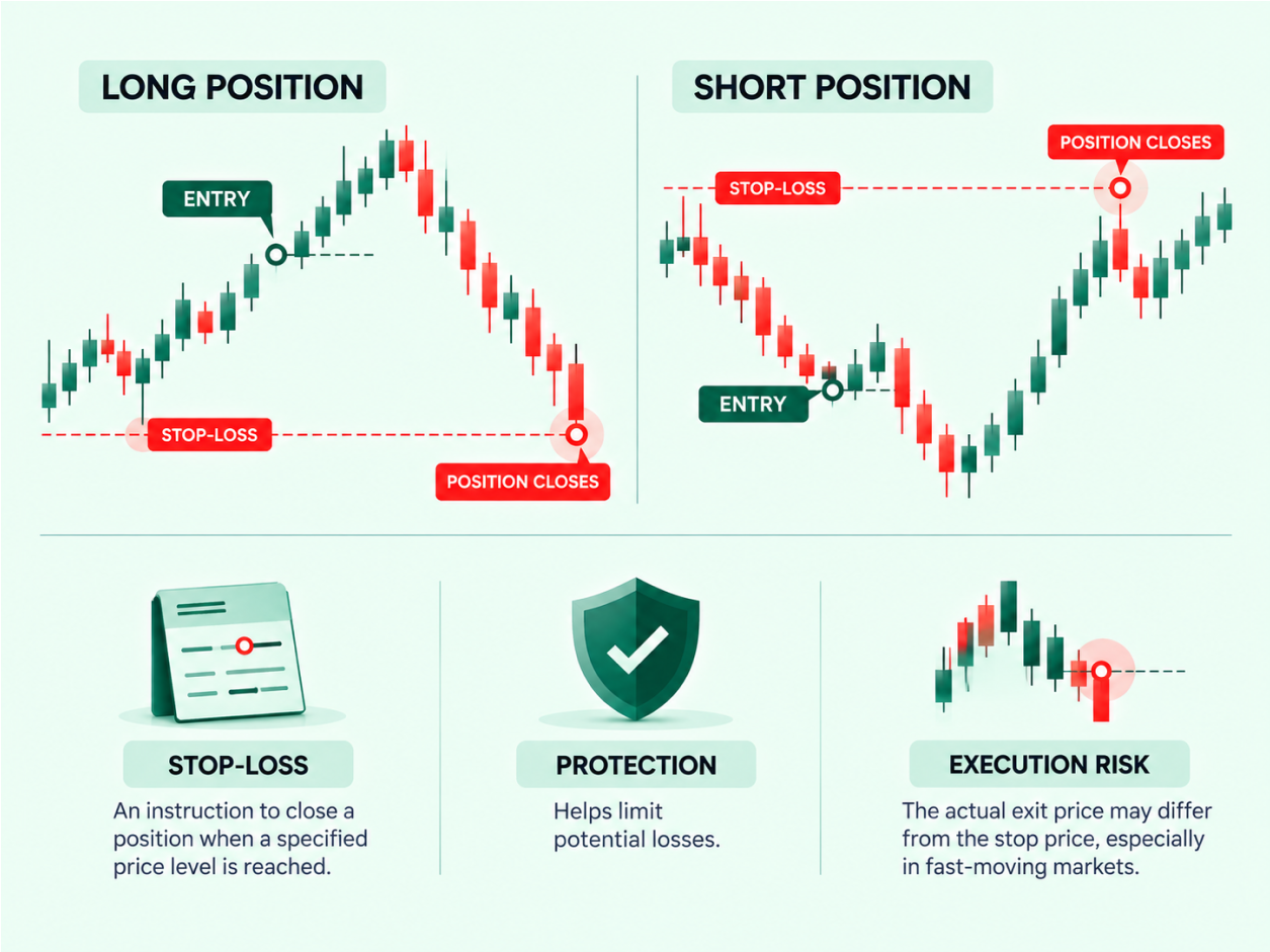 Using Stop-Loss Orders infographic