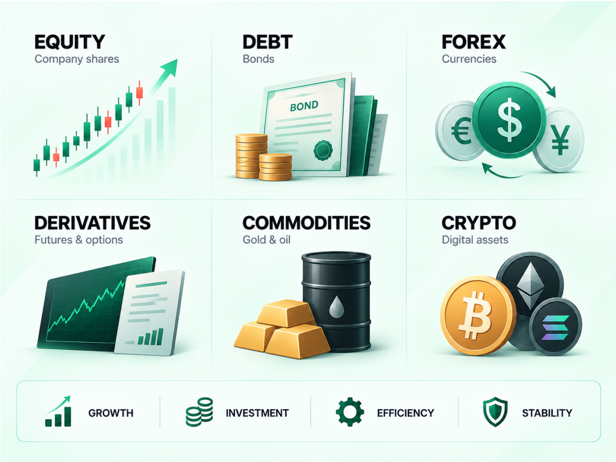 How Financial Markets Work (OTC vs Exchange) infographic (2)