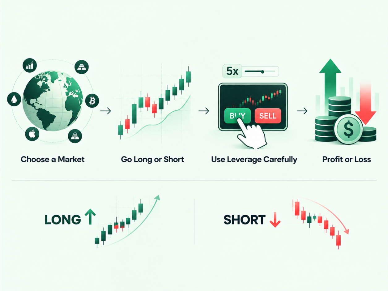 How To Trade infographic