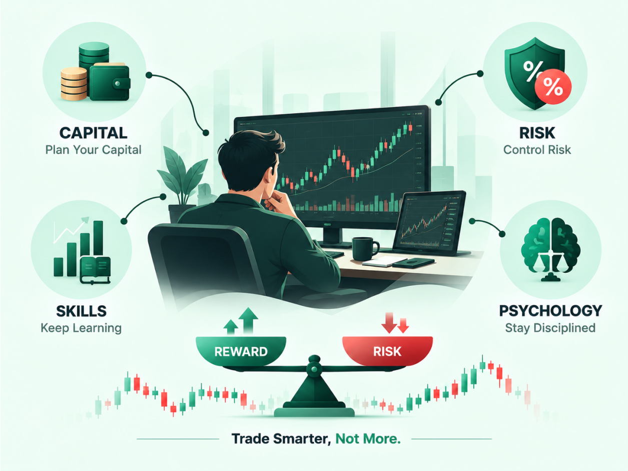 Day Trading Expectations: Can You Make a Living Trading? infographic (2)