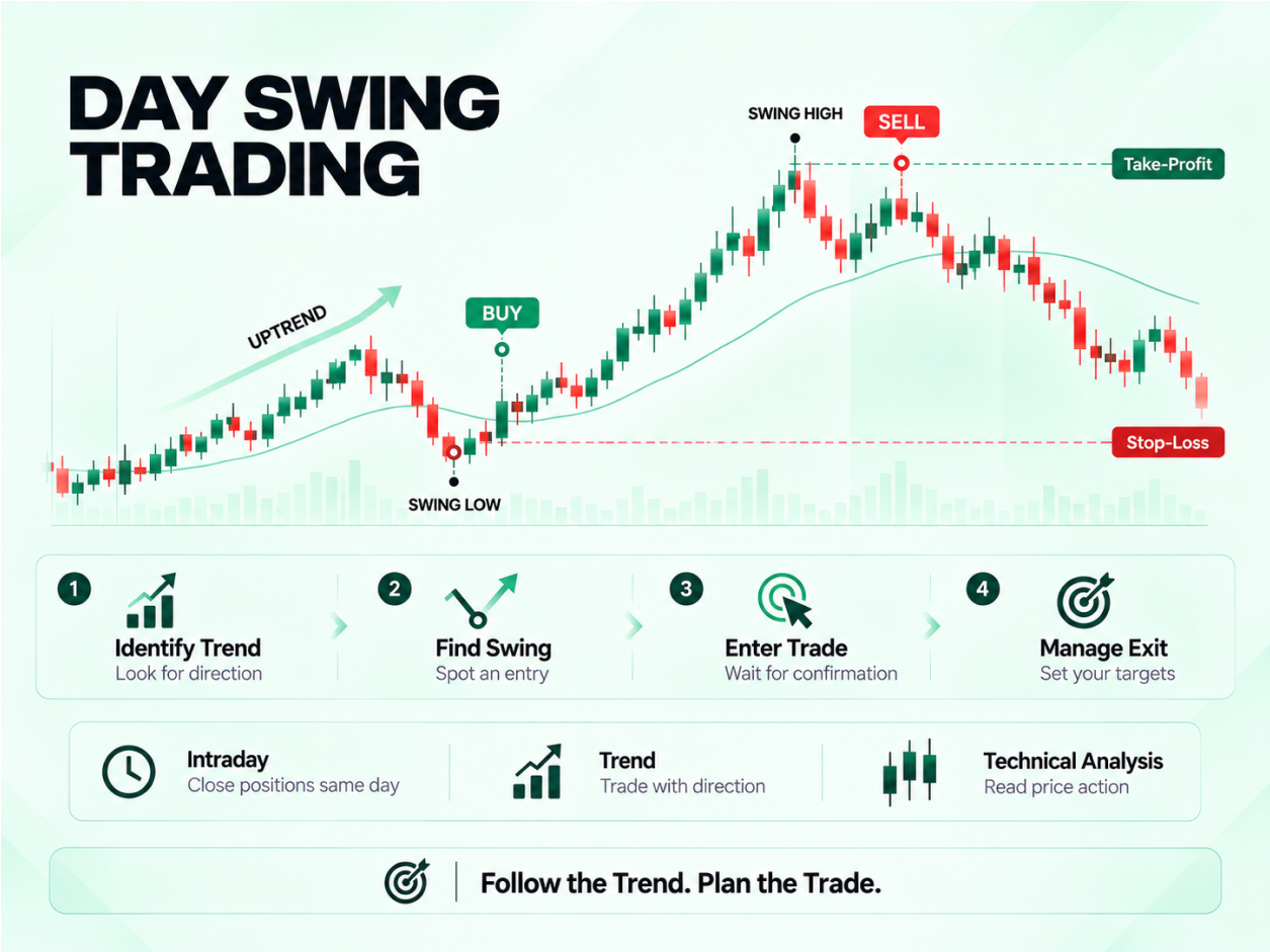 Common Trading Styles infographic