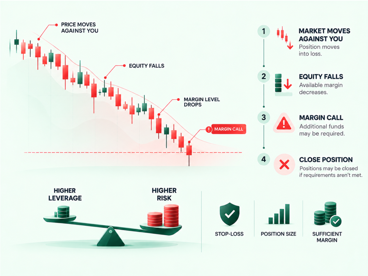 Leverage and Margin Explained infographic (2)